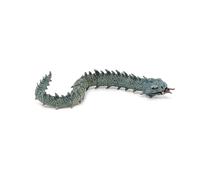Papo - Gray Dragon -Fantasy Figurine - 3 years old - Hand painted Figurine - Realistic statuette - Educational toy - Hand painted - Collection - Decoration - Children's gift