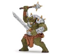 Papo - Hand painted - Figurine - Medieval & Fantasy - Giant Ork with saber - 38996 - Collectible - For Children - Suitable for Boys and Girls - From 3 years old