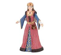 Papo- Historical figurine - Queen of the Medieval World, Elegance and Power, Children's toy from 3 years - Immersion in History and Tales of Royalty