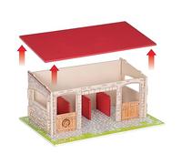 PAPO Horses and Ponies Horse Boxes Toy Playset - Red