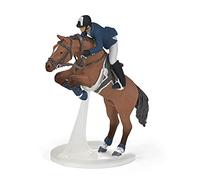 Papo 51562 Show Jumping horse with riding Man with horse toy horses show jumper