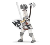 Papo - Realistic White Knight With Crest Figure - Ages 3+ - Fantasy & Medieval Collection - Creative Play Legendary Chivalry - Gift Idea Toy for Girls and Boys