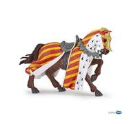 Papo 39945 MEDIEVAL-FANTASY, Tournament horse Figurine, Multicolour