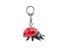 Papo - Ladybug Keychain Toy for Kids - Ages 3+ - Garden Animals Collection - Creative Play Insect Accessory - Gift Idea Toy for Girls and Boys