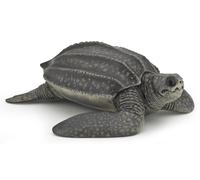Papo Leatherback Turtle Hand Painted Figurine - Heirloom Quality Collectible