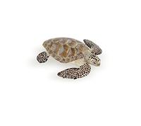 Papo Loggerhead Sea Turtle Figurine, Marine World Collection, Kids Ages 3+ | An endangered species worth protecting | hand-painted | a lovely piece to display among protected animals | gift for kids