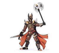 Papo MEDIEVAL-FANTASY Sparks 38959 Knight with a Triple Battle Axe Figurine, Mul