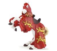 Papo MEDIEVAL-FANTASY Tiere 39340 Red King Richard Horse Figurine, Multicolour