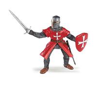 Papo MEDIEVAL-FANTASY Tiere 39926 Knight of Malta Figurine, Multicolour