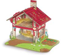 Papo Mini 33108 Farm Mini Cardboard Environment, Multicolour