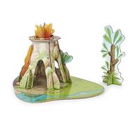 Papo - Mini Land Of Dinosaurs Playset Toy for Kids - Ages 3+ - Dinosaurs Collection - Creative Play Prehistoric World - Gift Idea Toy for Girls and Boys