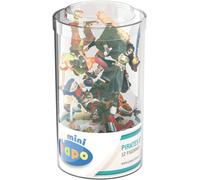 Papo - Mini PLUS Pirates & Privateers Figurine Set - Tube of 12 Pirate Figures
