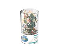 Papo - Mini PLUS Pirates & Privateers Figurine Set - Tube of 12 Pirate Figures - Hand-Painted Toy for Kids Age 3+ - Portable Role Play Set - Collectible Pirate Models - 6.3 x 6.3 x 14.8 cm - 33017