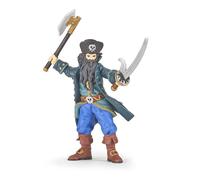 Papo Pirates & Corsairs Blackbeard Toy Figure (39477) Papo Multicolor