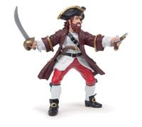 Papo Pirates & Corsairs Red Barbarossa Toy Figure (39428) Papo Multicolor