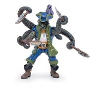 Papo Pirates & Cosairs Octopus Mutant Pirate Toy Figure, Three Years & Above, Multi-colour (39482) Papo Multicolor