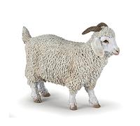 Papo - Realistic Angora Goat Figure - Ages 3+ - Farm Life Collection - Educational Play Farm Animals - Gift Idea Toy for Girls and Boys