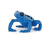 Papo - Realistic Blue Poison Dart Frog Figure - Ages 3+ - Wild Life Collection - Educational Play Exotic Amphibians - Gift Idea Toy for Girls and Boys