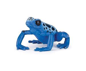 Papo - Realistic Blue Poison Dart Frog Figure - Ages 3+ - Wild Life Collection - Educational Play Exotic Amphibians - Gift Idea Toy for Girls and Boys