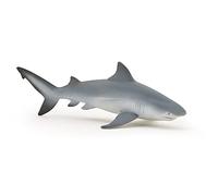 Papo - Realistic Bull Shark Figure Toy for Kids - Ages 3+ - Marine Life Collection - Educational Play Marine Predators - Gift Idea Toy for Girls and Boys - 15 Cm X 8 Cm X 5 Cm