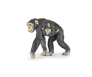 Papo - Realistic Chimpanzee With Baby Figure - Ages 3+ - Wild Life Collection - Educational Play Primate Idea Toy for Girls and Boys