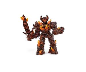 Papo Realistic Fire Golem Figurine Toy, Fantasy Collection, Kids Ages 3+ | Creative play with a magical creature | 12 x 11 x 5 cm | hand-painted | a piece to proudly collect and display at home