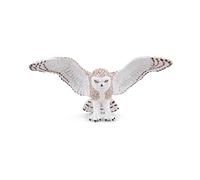 Papo - Realistic Flying Snowy Owl Figure - Ages 3+ - Wild Life Collection - Educational Play Polar Birds - Gift Idea Toy for Girls and Boys