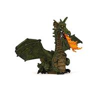 Papo Green Winged Dragon With Flame - Figure Toy Collectable Model - papo green dragon flame winged figure toy collectable model