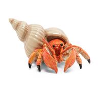 Papo - Hermit Crab Figurine - Marine Animal Toy for Kids Age 3+ - Hand Painted Sea Life Figure with Shell - Realistic Coastal Creature Toy - Ocean Animal Model - 6.1 x 4.4 x 2.8 cm - 56054