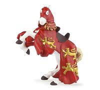 Papo MEDIEVAL-FANTASY Tiere 39340 Red King Richard Horse Figurine, Multicolour, Standard Size