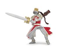 Papo - Realistic King With Dragon And Sword Figure - Ages 3+ - Fantasy & Medieval Collection - Creative Play Royal World - Gift Idea Toy for Girls and Boys - 12 Cm X 9 Cm X 9.5 Cm
