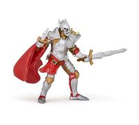 Papo - Realistic Knight With Iron Mask Figure - Ages 3+ - Fantasy & Medieval Collection - Creative Play Mysterious Hero - Gift Idea Toy for Girls and Boys