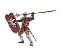 Papo - Realistic Knight With Javelin Figure - Ages 3+ - Fantasy & Medieval Collection - Creative Play Kingdom Defender - Gift Idea Toy for Girls and Boys