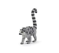 Papo - Realistic Lemur And Baby Figure - Ages 3+ - Wild Life Collection - Educational Play Primates - Gift Idea Toy for Girls and Boys