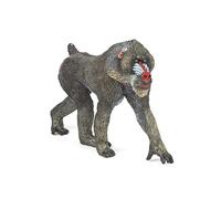 Papo - Realistic Mandrill Figure - Ages 3+ - Wild Life Collection - Educational Play Wild Primates - Gift Idea Toy for Girls and Boys