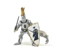 Papo - Realistic Master Of Arms Unicorn Crest Figure - Ages 3+ - Fantasy & Medieval Collection - Creative Play Fantasy Hero - Gift Idea Toy for Girls and Boys