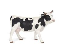 Papo - Realistic Piebald Cow Figure - Ages 3+ - Farm Life Collection - Educational Play Farm Animals - Gift Idea Toy for Girls and Boys