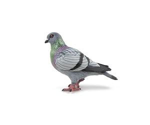 Papo Realistic Pigeon Figurine, Garden Animals Collection, Kids Ages 3+ | Educational play about city birds | hand-painted | a piece to collect | a truly original gift idea for girls and boys too
