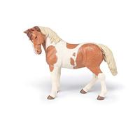 Papo - Realistic Pinto Mare Figure - Ages 3+ - Horses Collection - Creative Play Equestrian World - Gift Idea Toy for Girls and Boys