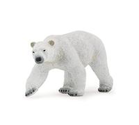 Papo - Realistic Polar Bear Figure - Ages 3+ - Wild Life Collection - Educational Play Arctic Animals - Gift Idea Toy for Girls and Boys