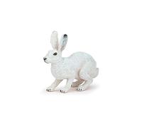 Papo - Realistic Polar Hare Figure - Ages 3+ - Wild Life Collection - Educational Play Polar Animals - Gift Idea Toy for Girls and Boys