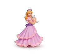 Papo - Realistic Princess With A Cat Figure - Ages 3+ - Enchanted World Collection - Creative Play Royal World - Gift Idea Toy for Girls and Boys