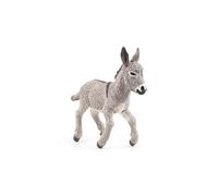 Papo - Realistic Provence Donkey Foal Figure - Ages 3+ - Farm Life Collection - Educational Play Young Farm Animals - Gift Idea Toy for Girls and Boys