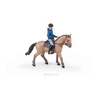 Papo - Realistic Riding Horse And Rider Figure - Ages 3+ - Equestrian World Collection - Creative Play Horse Ride - Gift Idea Toy for Girls and Boys