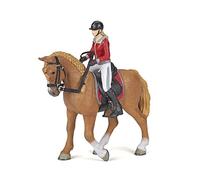 Papo - Realistic Riding Horse And Rider Figure - Ages 3+ - Horses And Ponies Collection - Creative Play Horse Ride - Gift Idea Toy for Girls and Boys