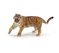 Papo - Realistic Roaring Tiger Figure Toy for Kids - Ages 3+ - Jungle Predators Collection - Educational Play Wild Animals - Gift Idea Toy for Girls and Boys - 15 Cm X 6 Cm X 8 Cm