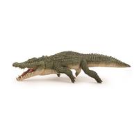Papo - Saltwater Crocodile Figurine for Children Aged 3+ - Educational Reptile Toy - Hand-Painted Realistic Model - Wild Animal Kingdom Collection - SKU 50324
