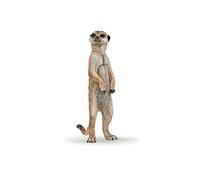 Papo Meerkat Figurine - Hand-Painted Standing Sentinel - Realistic Toy Ages 3+ 5 x 2 x 7 cm 50206