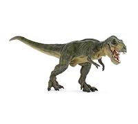 Papo Realistic T-Rex Dinosaur Figurine, Dinosaurs Collection, Kids Ages 3+ | Educational play about prehistory | 32 cm long | shown mid-run | hand-painted | a great gift idea for girls and boys too