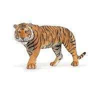 Papo Realistic Tiger Figurine Toy, Wild Life Collection, Kids Ages 3+ | An iconic big cat of the tropical jungle | hand-painted | a piece to collect | a truly original gift for the whole family